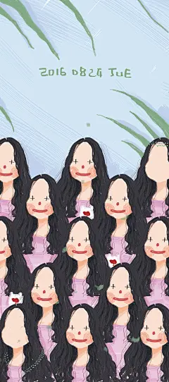 我在过马路 你人在哪里--Sue__涂鸦王国插画