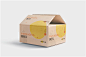 90814点击下载产品快递运输邮政瓦楞牛皮纸外箱盒展开贴图片包装PS样机设计素材 (7)