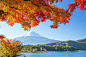 春夏秋冬の富士山