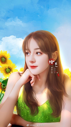 白驹过隙丶梨花泪う采集到现代手绘_帅哥美女丶