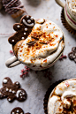 Gingerbread Latte with Salted Caramel Sugar (VIDEO)