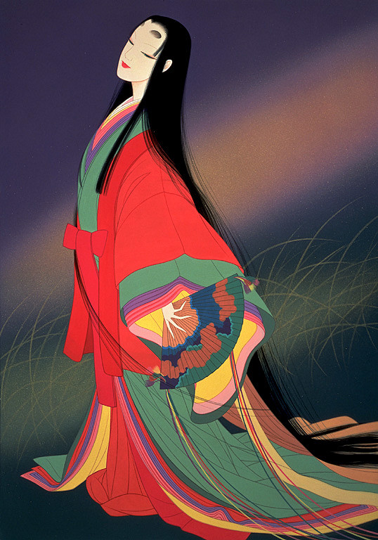 鹤田一郎版画作品赏——美人绘（三）_51...