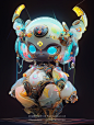 Art toys 艺术公仔,盲盒公仔,doll 设计，手办 (295)