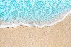 沙子,夏天,海滩,蓝色,海洋,波浪,背景,柔和,水,贺卡