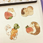 超级小可爱～
ins：mokarooru
#插画##手绘##水彩# ​​​​