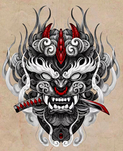 （鼎峰堂刺青工作室）采集到至尊宝