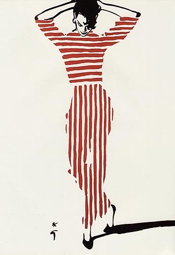 Rene Gruau时尚插画