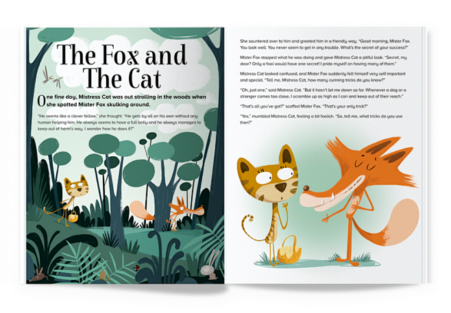 The Fox And The Cat ...