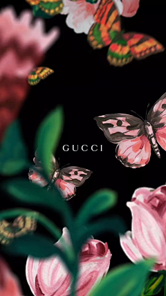 短波藍采集到【插画】GUCCI