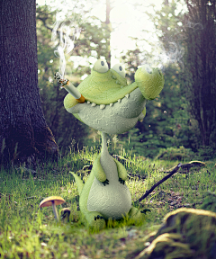 林逍遥hhh采集到C4D卡通