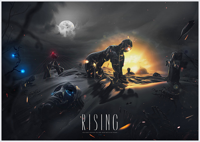 Rising : My new Art ...