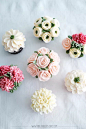 韩式裱花，纸杯蛋糕cupcake