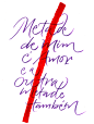 Calligraphy : Personal and commissioned calligraphic artworks