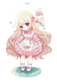 q版-花瓣网|陪你做生活的设计师 | 呆萌q版动漫图片