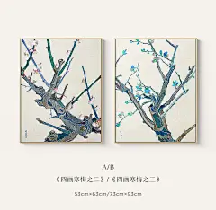 王大志x仟象映画 美式客厅装饰画 卧室餐厅墙画挂画 复古沙发背景-tmall.com天猫