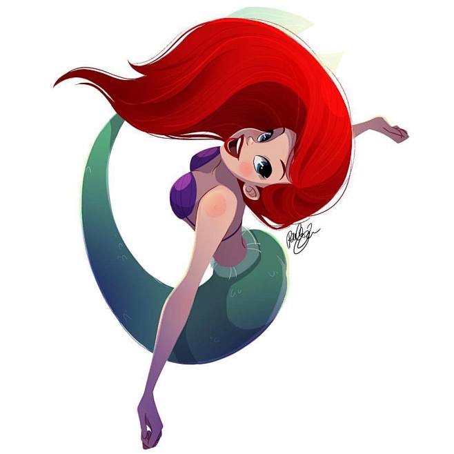 Colored the #Ariel #...