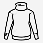 毛衣冬季服装图标 标志 UI图标 设计图片 免费下载 页面网页 平面电商 创意素材
