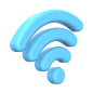 Wifi 3D Illustration