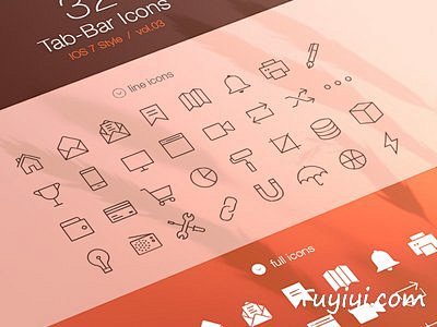 iOS 7图标Vol3 - 图翼网(TU...