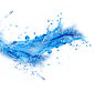 真实水滴浪花水珠水花浪花冰块雨滴透明免抠PNG图案 PS设计素材 (18