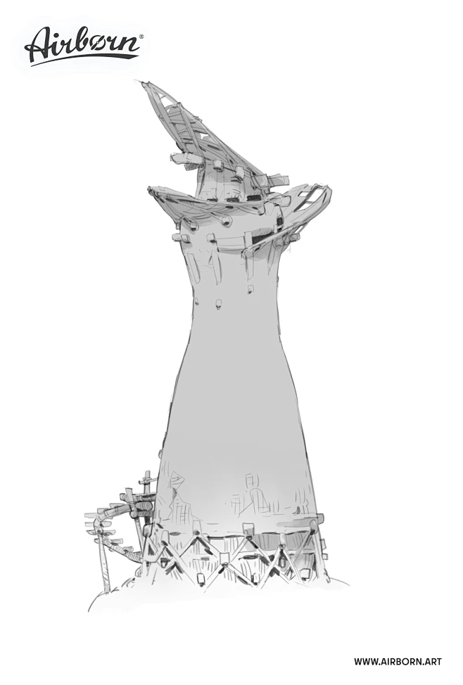 Airborn 展示 - Visdev 和草图-花瓣网