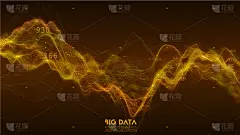 波浪,未来,大数据,橙色,传媒,噪声,商务,计算机,几何形状,沟通