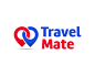 TravelMate标志 定位 导航 地图 坐标 伴侣 旅游 交友 商标设计  图标 图形 标志 logo 国外 外国 国内 品牌 设计 创意 欣赏