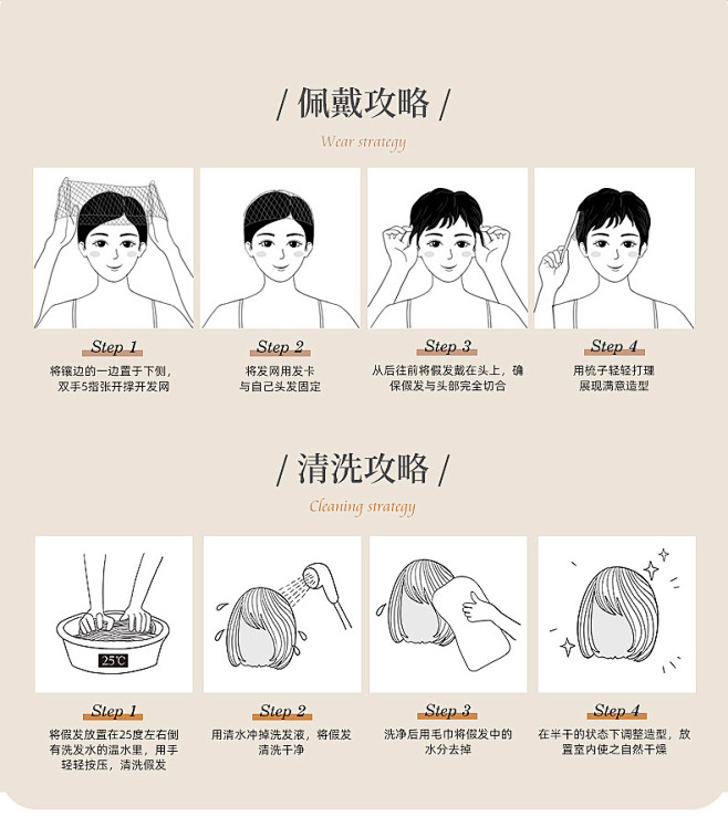 假发真发全真人发中老年女士妈妈款发套遮白...