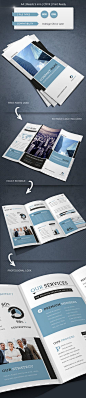 Modern Business Trifold Brochure - small version