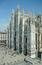 Duomo of Milan, Italy. #建筑时刻#