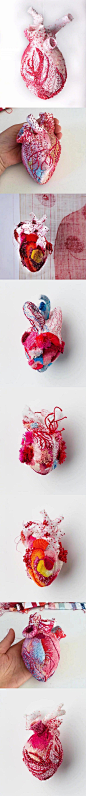 Ema Shin的“Hearts of Absent Women”系列作品 ​​​
心脏