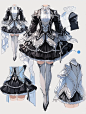 小礼服穿搭素材｜服装展示