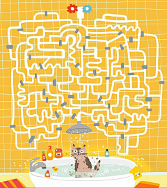 兔熊跑跳蹦采集到Balovstvo插画