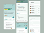 One-hand Project Management app by Fireart Studio on Dribbble