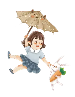 _动物兔子探险童话_