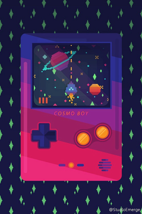 gameboy# 相信很多80后,90后都玩过任天堂的game boy,在90年中期