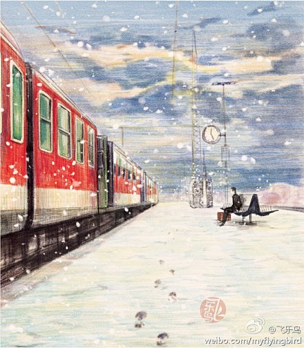 #鸟酱的画#关于那些爱的画面，关于那些梦...