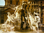意大利：贝尼尼   四河喷泉 - the four rivers fountain