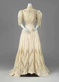 服裝｜愛德華時期1900-1910白色系裙子 - 小红书