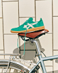 Hay teams up with ASICS on pastel-coloured Skyhand OG trainer