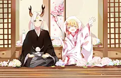阴阳师手游 般若 同人图 插画 壁纸 | 绘画作品 | 半次元-第一中文COS绘画小说社区