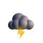 Dark Cloudy + Lightning
