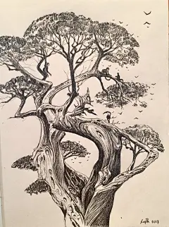 植物原画树原画来自cgbook.cn (1962)