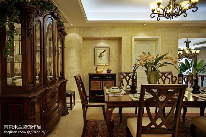美式别墅经典·南京山水华门·米兰装饰设计...