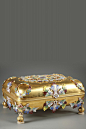 工艺品｜古董首饰盒。来自Atena antiques的收藏。
#非卖品# #Pinterest美图推送# ​​​​
