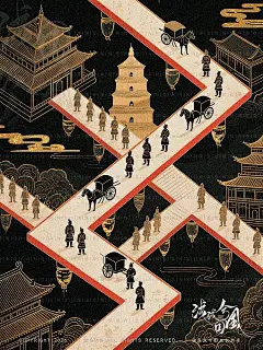 国风绘卷·放西安大雁塔遇上秦朝兵马俑 - 小红书