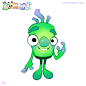 The Goomeeps, Luigi Lucarelli : Meet The Goomeeps! This started out as just fun shapes focused on specific emotions but I can see this as an animated series! In my mind it would be stop motion clay animation or CG animated to look that way! :)