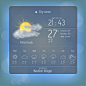 00171-扁平化UI界面小大雨阳光气温天气预报图标 (34)