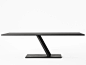 Rectangular steel dining table ELEMENT | Rectangular table by Desalto