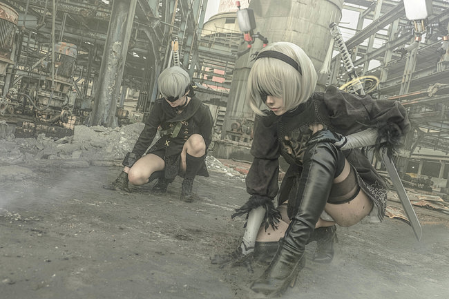 尼尔:机械纪元 2B cosplay |...